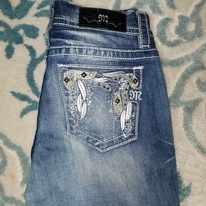 Miss Me mid rise easy skinny sz 27